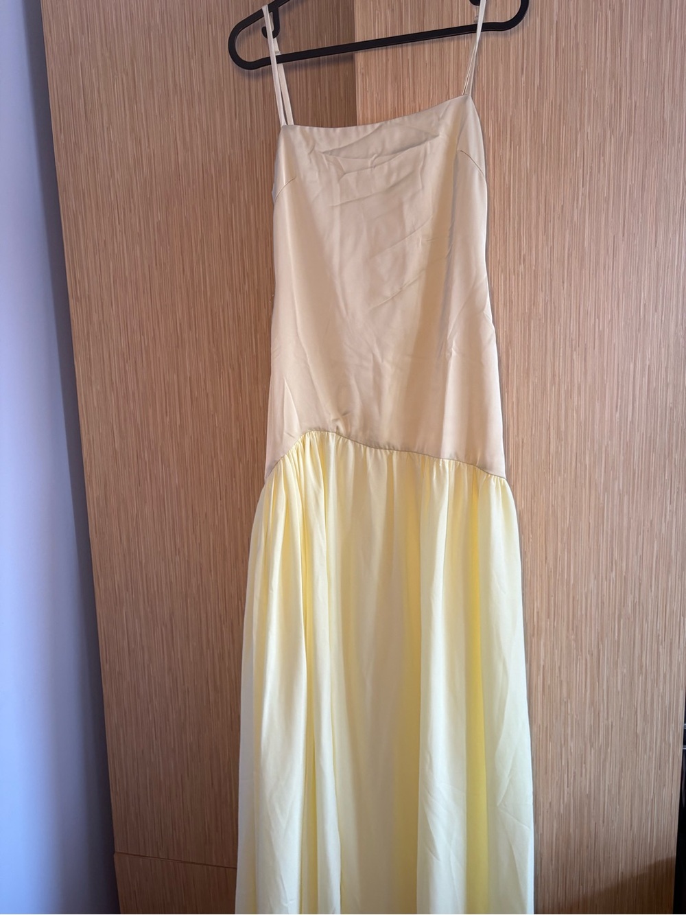 Peppermayo Yellow Two-Tone Maxi Dress